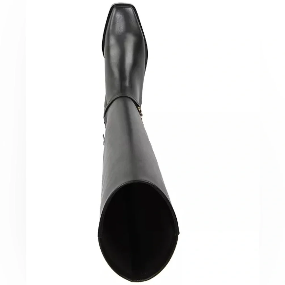 Sam Edelman Black Tall Heeled Boots - Picture 4 of 9